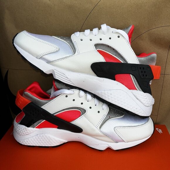 NEW Nike Air Huarache \'Icons Infrared\' Red White DX4259-100 Mens Size 8 main image 8